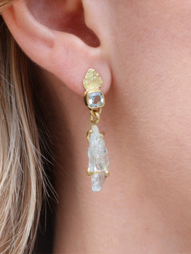 Aquamarine Drop Earrings