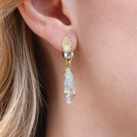 Aquamarine Drop Earrings