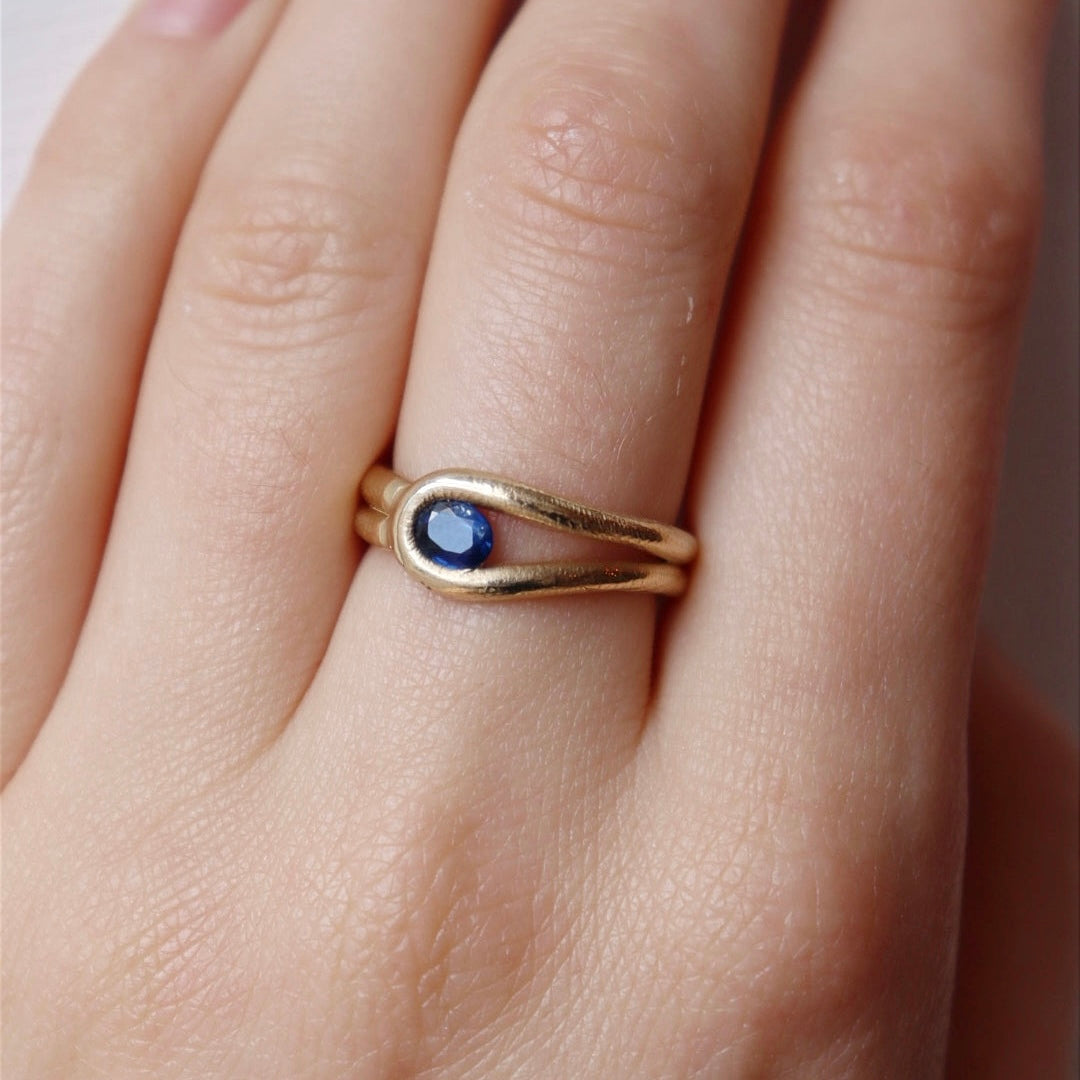 Sapphire Wrap Around Ring